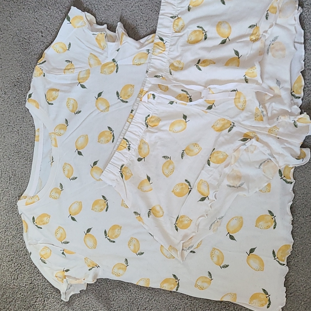Lauren Conrad Lemon PJ Set